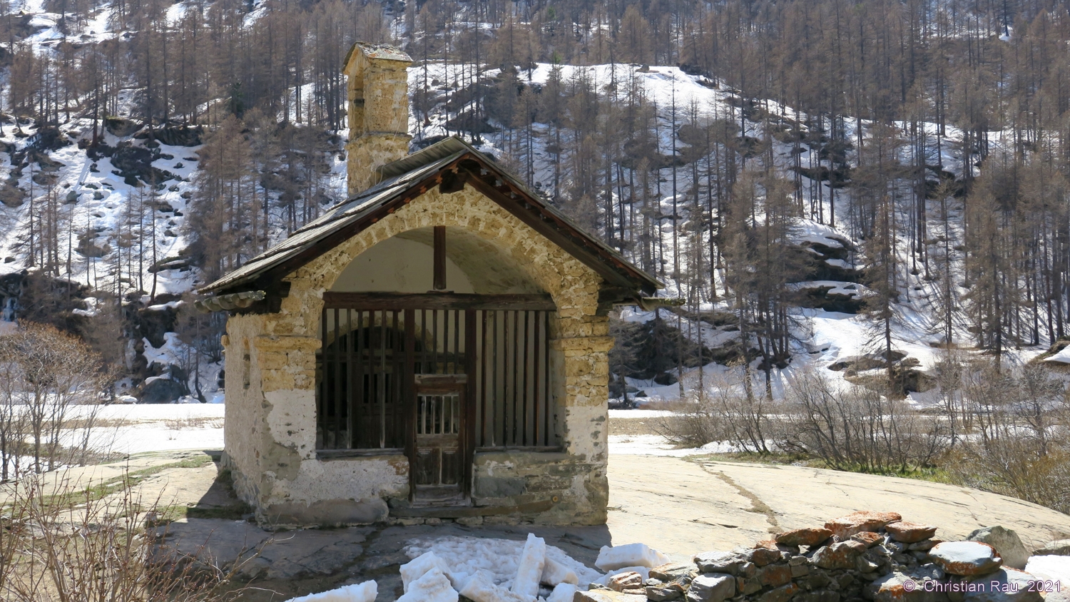 Chapelle Sainte-Marie à Fontcouverte, 9 avril 2021