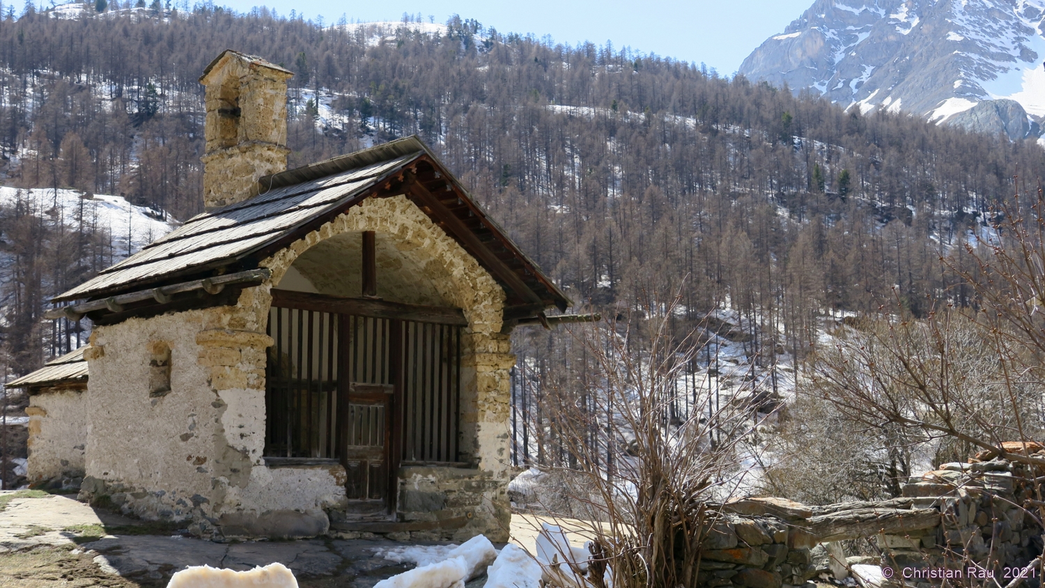 Chapelle Sainte-Marie à Fontcouverte, 9 avril 2021