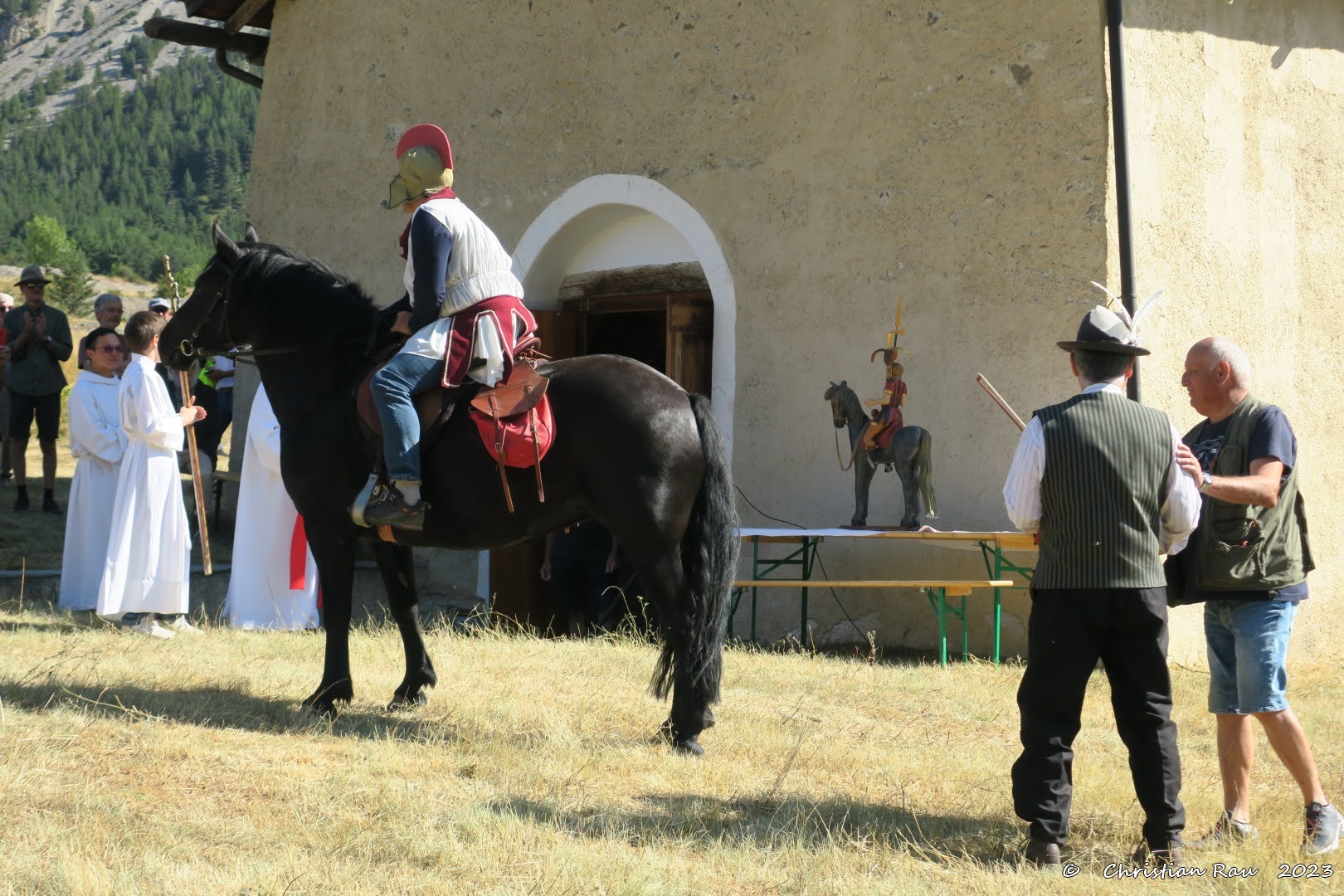 Procession du 13 aôut 2023 : Saint-Hippolyte  -   photos  ©  C. Rau