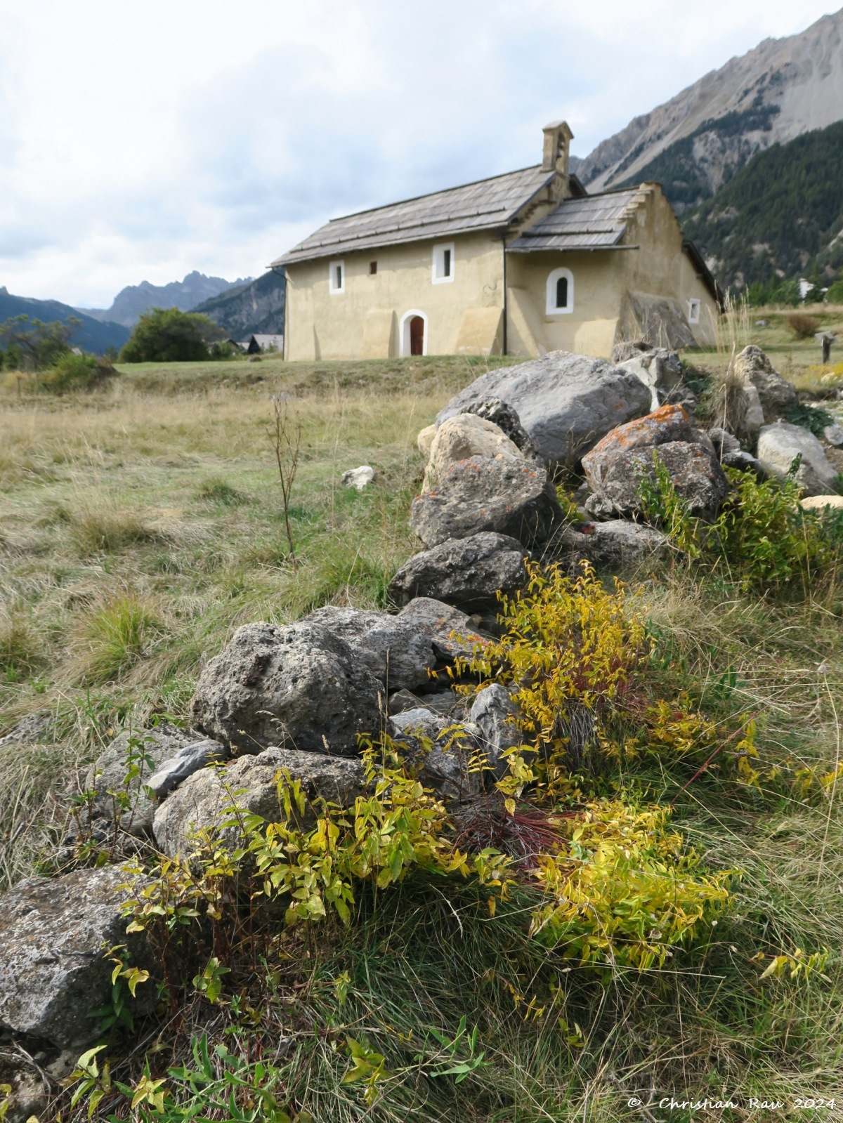 Saint-Hippolyte depuis les restes de l'ancien village