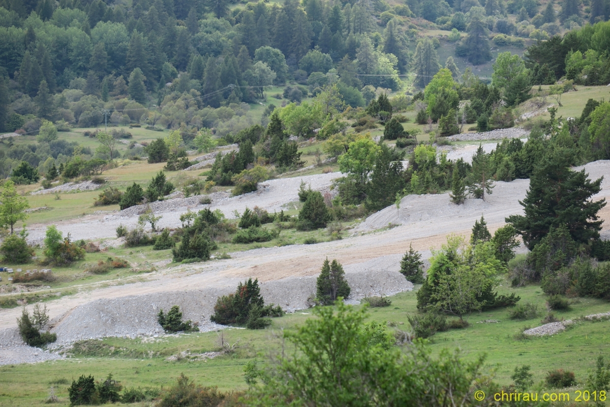 Quand des coulées de boues et de rochers rappellent la loi de la nature... (Sallé)