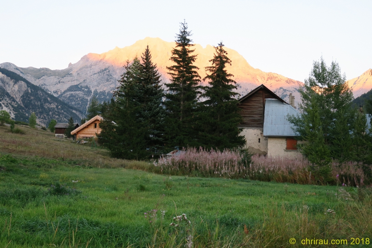 Près du Cros, à la tombée du jour - septembre 2018