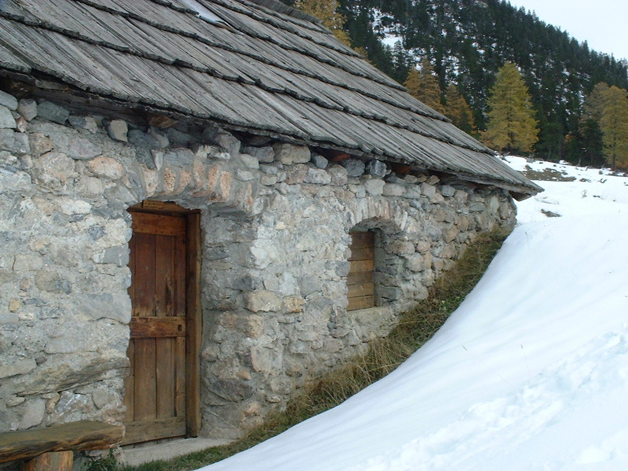 Chalets des Acles, octobre 2003 - © C. Rau