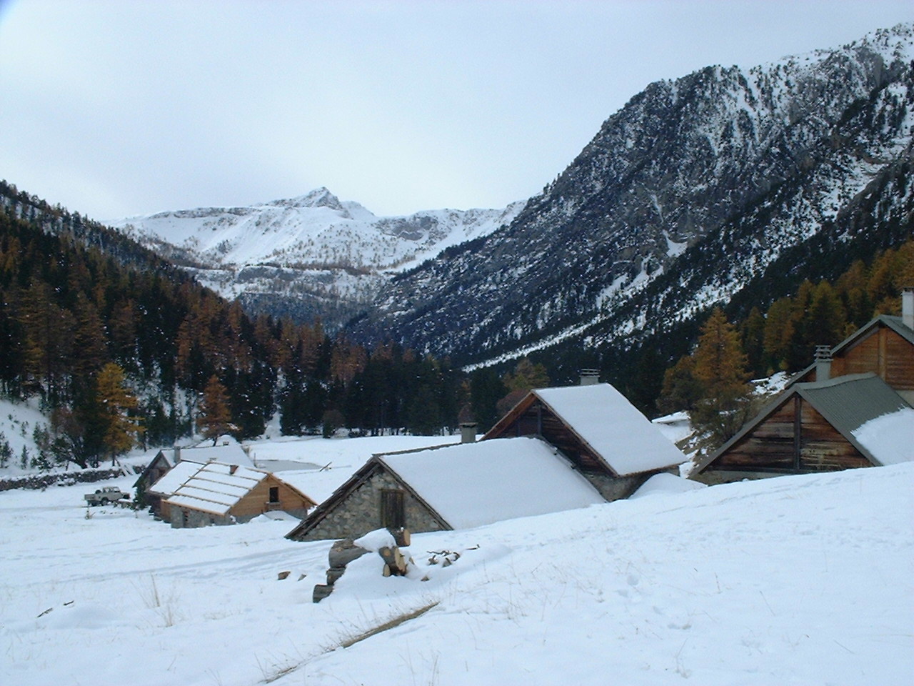 Chalets des Acles, octobre 2003 - © C. Rau