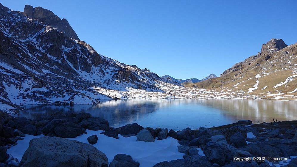 Lac Rond des Rochilles - fin octobra 2014 - C. Rau Lac Rond des Rochilles - fin octobra 2014 - C. Rau