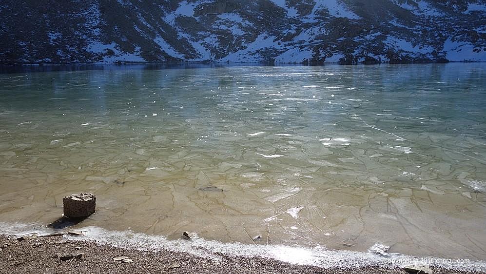 Lac Rond des Rochilles - fin octobre 2014 - C. Rau