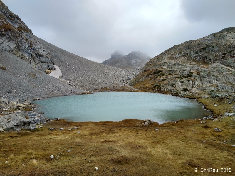 Le lac de la Clarée en octobre 2018 - C. Rau Le lac de la Clarée en octobre 2018 - C. Rau