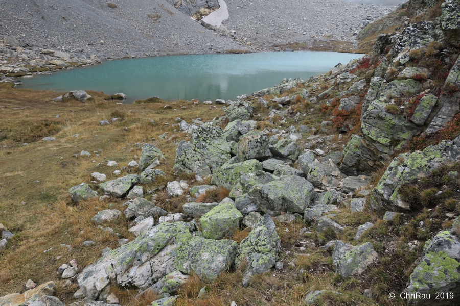 Le lac de la Clarée en octobre 2018 - C. Rau Le lac de la Clarée en octobre 2018 - C. Rau