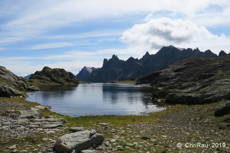 Lac Biron inférieur et les Cerces - © C. Rau 2019-09