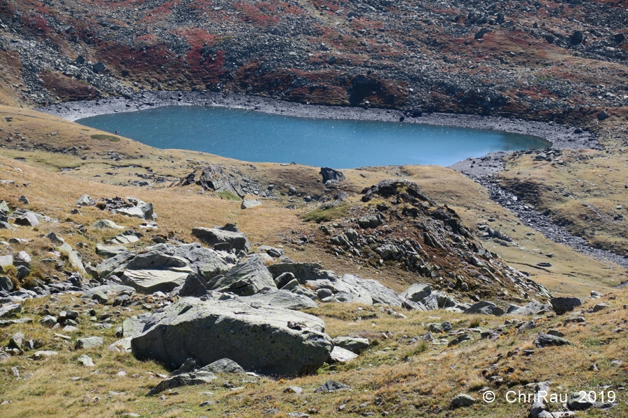 Lac Rong des Muandes vu de la Madeleine - C. Rau 2019-09