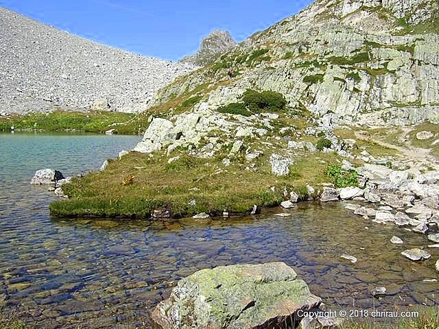 Le lac de la Clarée (2433 m)