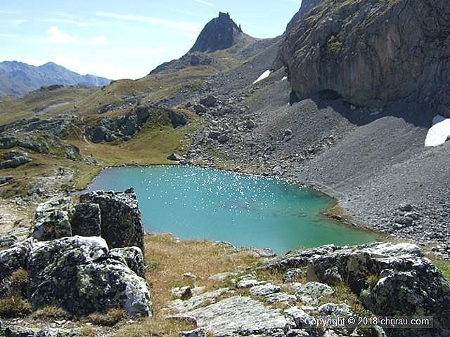 Le lac de la Clarée - fin août 2008 - C. Rau