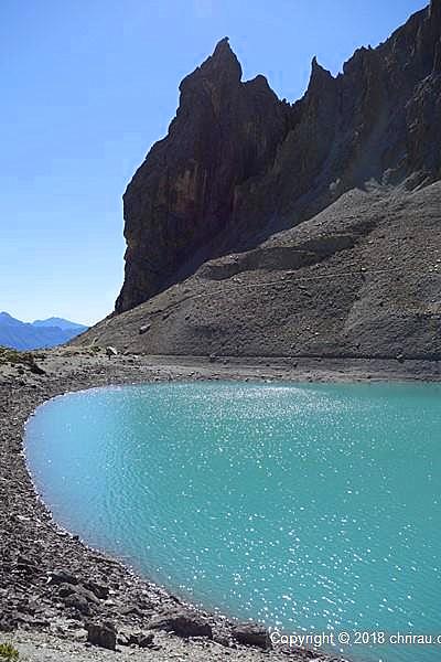 Lac des Béraudes (Cerces) - 2504 m. - Photo C. Rau 2015-09 Lac des Béraudes (Cerces) - 2504 m. - Photo C. Rau 2015-09