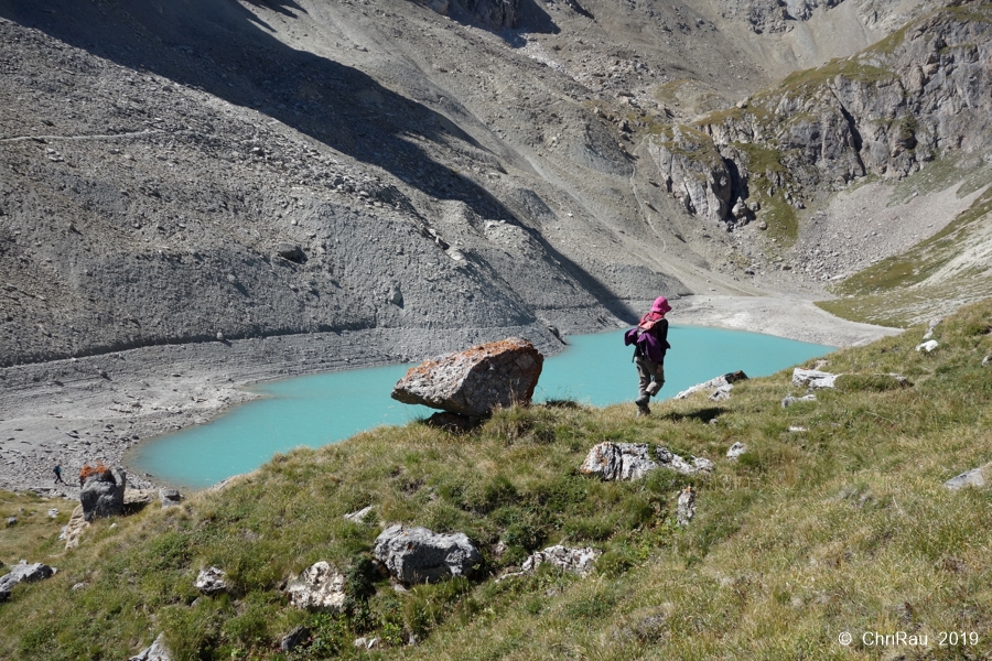 Lac des Béraudes (Cerces) - 2504 m. - Photo C. Rau 2015-09