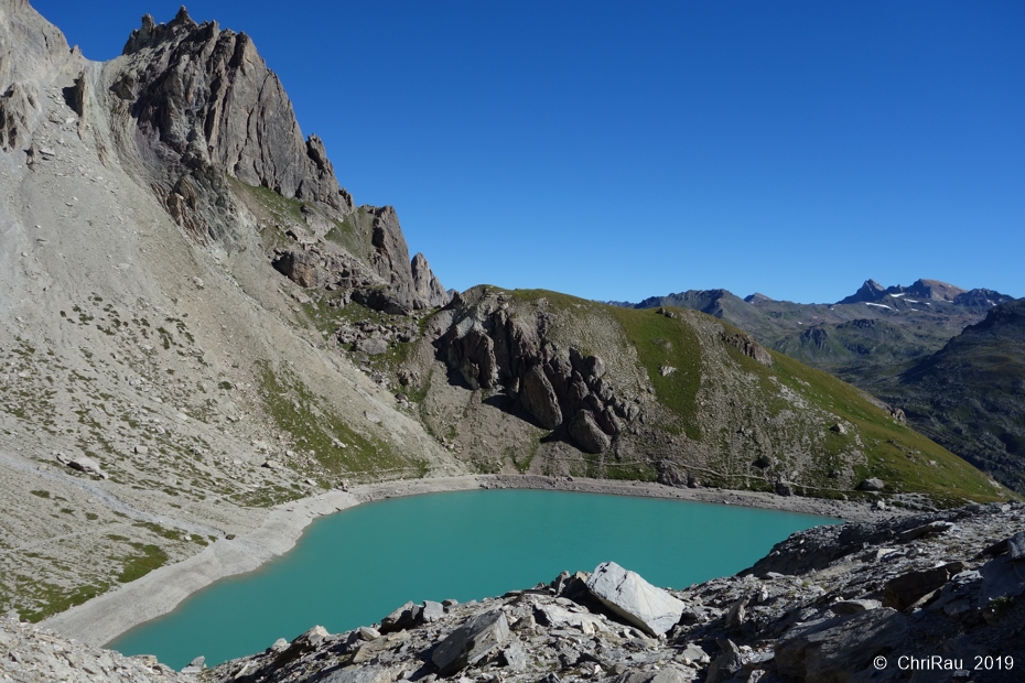 Lac des Béraudes (Cerces) - 2504 m. - Photo C. Rau 2016-08 Lac des Béraudes (Cerces) - 2504 m. - Photo C. Rau 2016-08