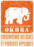 Lien vers Okhra, Conservatoire des ocres et pigments appliqués Lien vers Okhra, Conservatoire des ocres et pigments appliqués