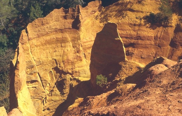 Falaises d'ocres de Roussillon