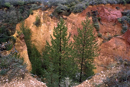 "Colorado provençal" de Rustrel (photo C. Rau)