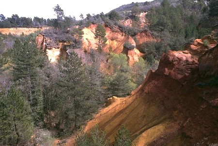 "Colorado provençal" de Rustrel (photo C. Rau)