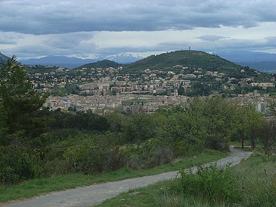 Manosque vue de Toutes Aures