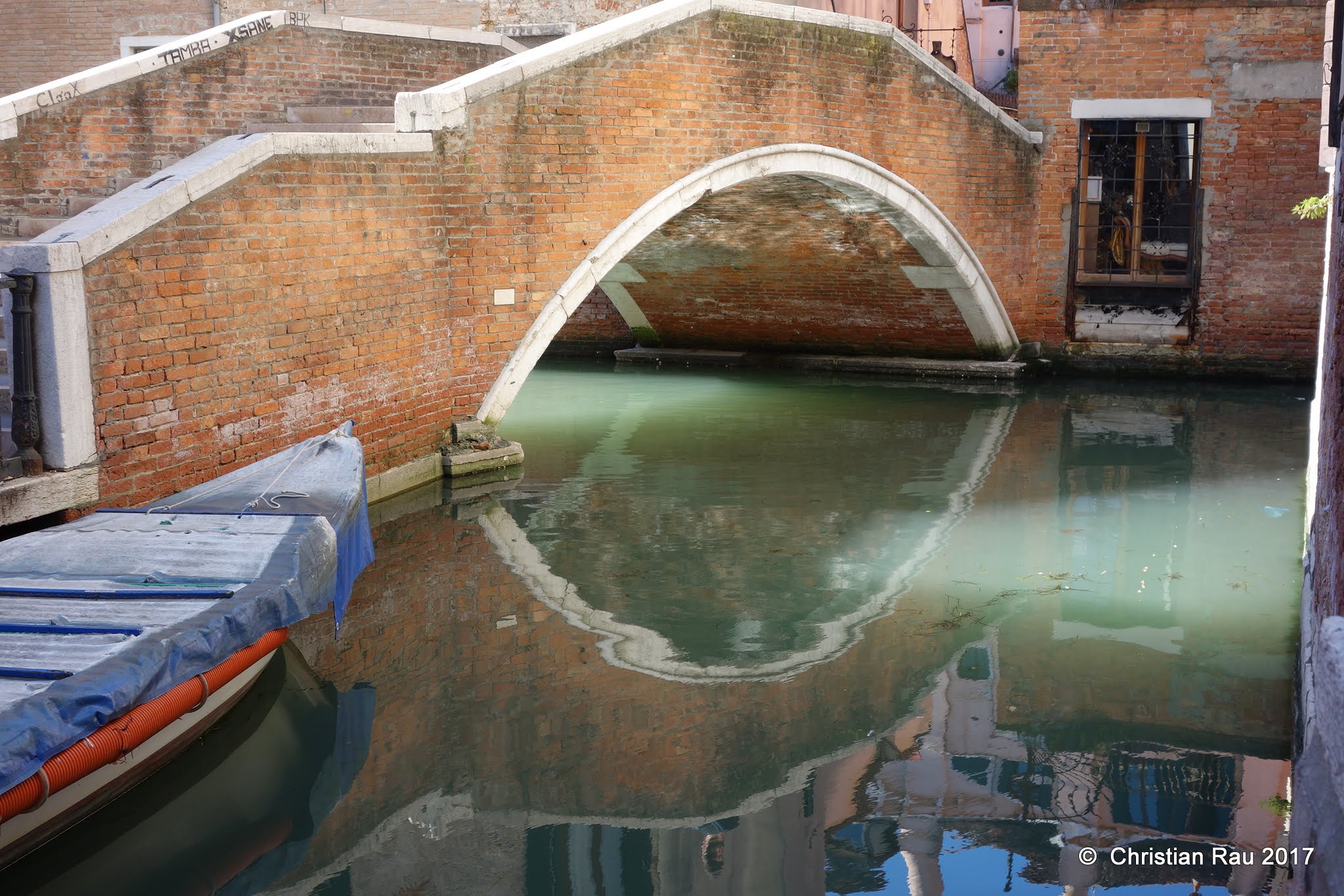 Rio della Toletta - fenêtre de Casin dei Nobili