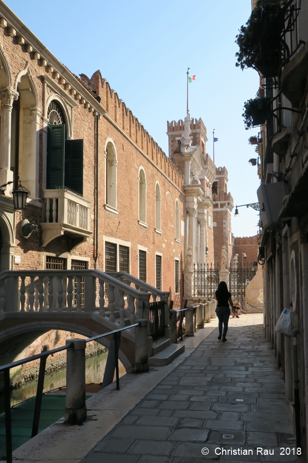 Fondamenta de Fazza l'Arsenal - pont du Purgatoire (Castello)