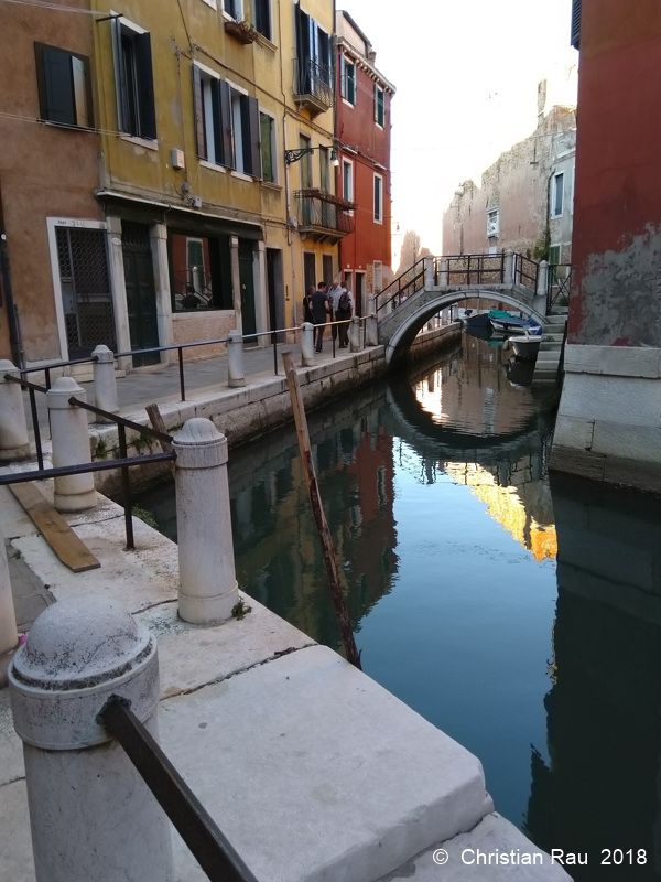 Rio delle Gorne et murs de l'Arsenal (Castello)