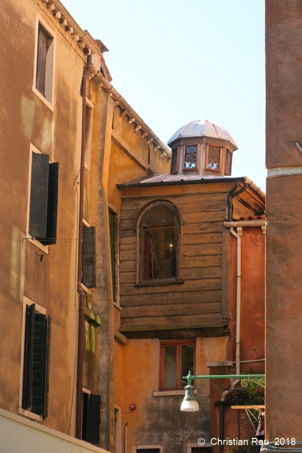 La lanterne de la synagogue Scola Canton (Ghetto Nuovo - Cann