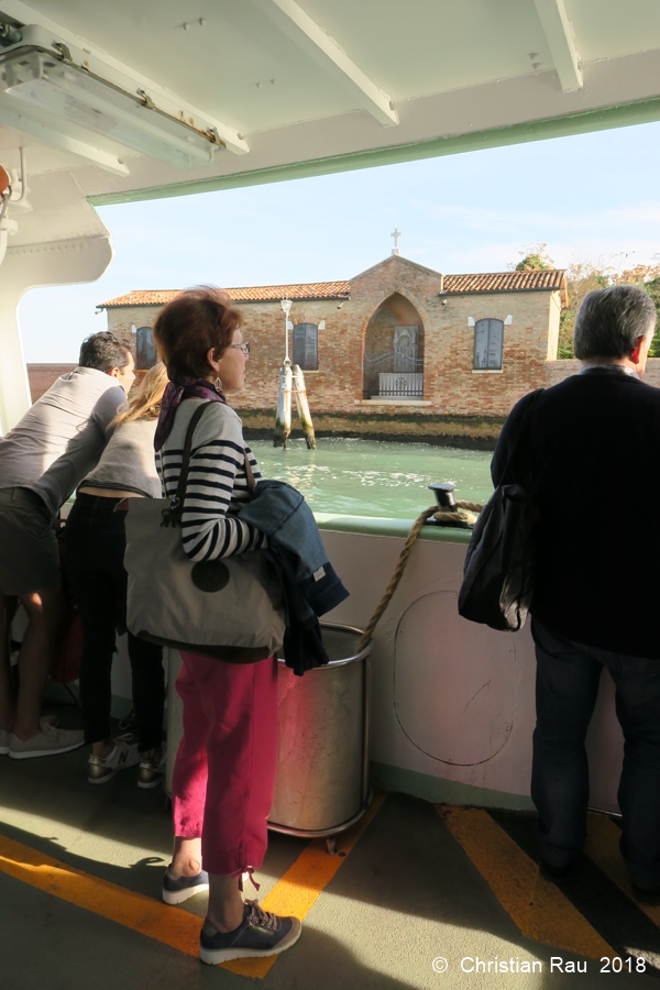 Sur le vaporetto (trajet retour)