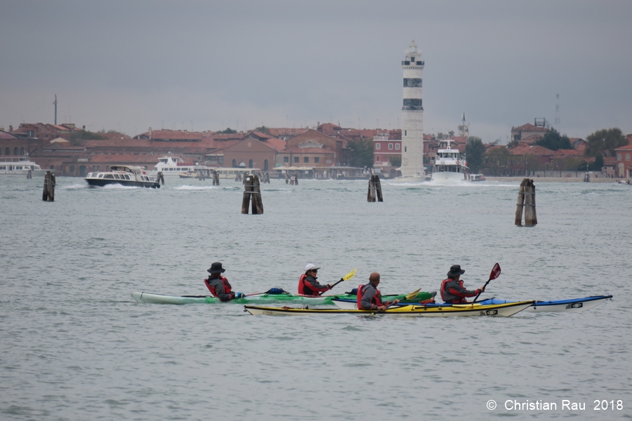 Sur la lagune, près de Murano