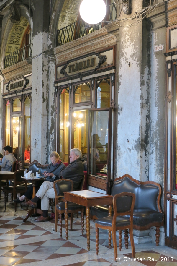 Place Saint-Marc... le café Florian !