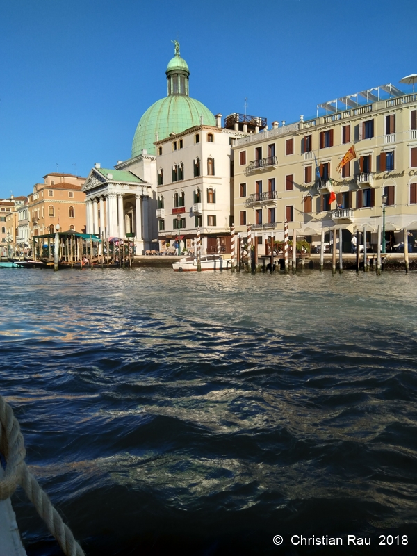 Le Grand Canal (depuis le Vaporetto)