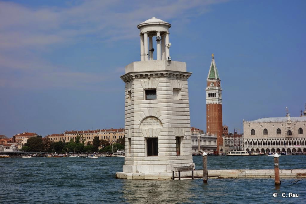 Île de San Giorgio (en face, le Palais des Doges)