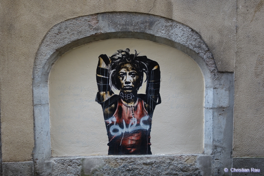 Défoulement dans le vieux Grenoble...