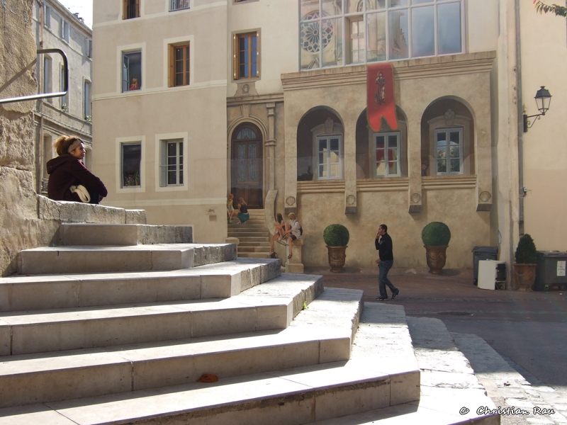 Street  Art  à  MONTPELLIER  - C. Rau ,  novembre 2007