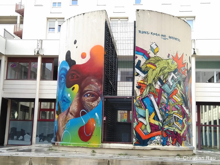 Street art  à Reims  - Copyright  C. Rau  2019