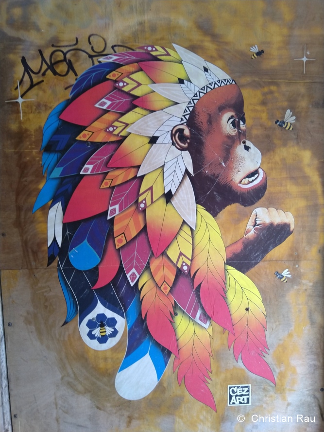 Street art  à Reims  - Copyright  C. Rau  2019