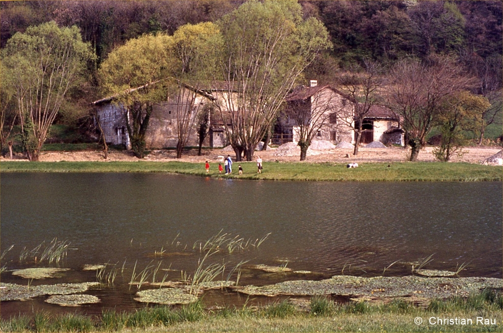 La ferme de Fiancey en 1981... La ferme de Fiancey en 1981...