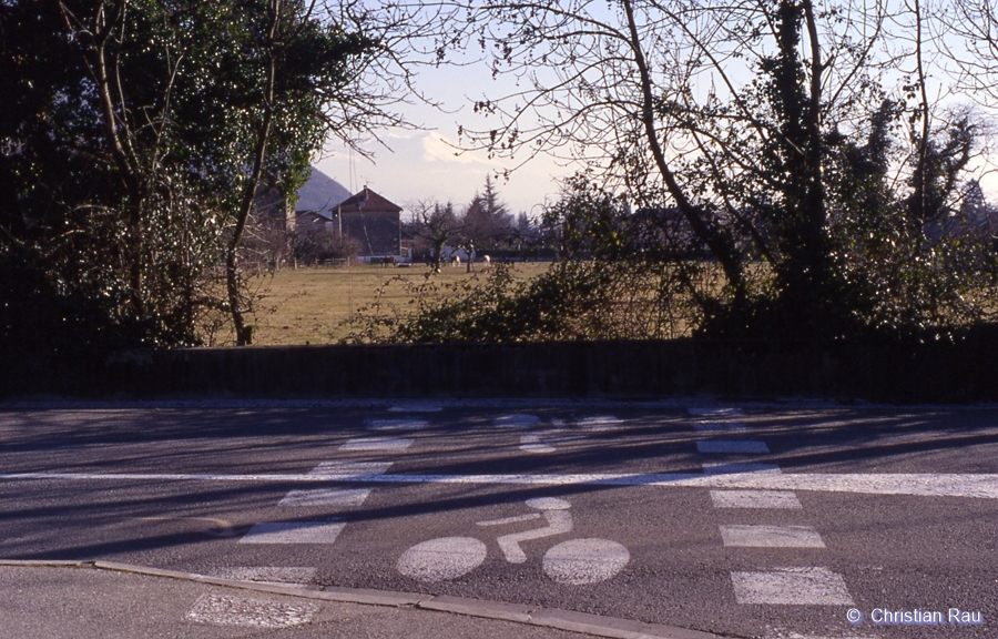 Piste cyclable à la destination très originale !