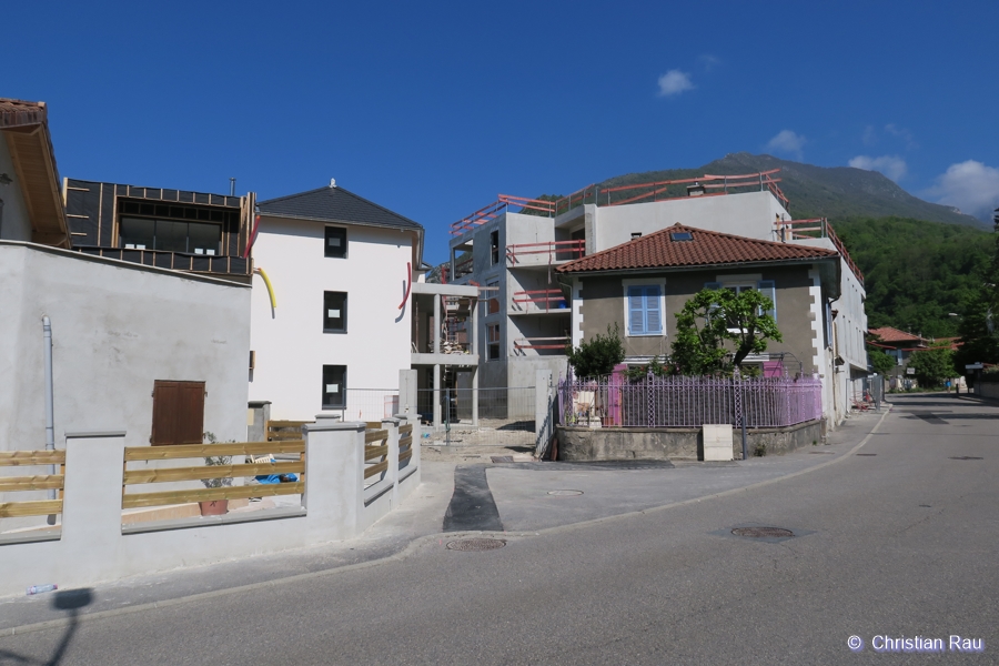 Avenue de la Monta, même endroit en mai 2019...