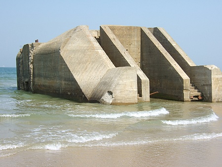 Les blockhaus allemands guettaient un débarquement...