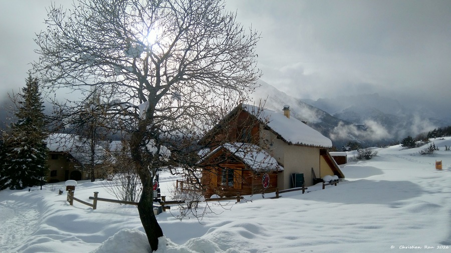Contre-jour &agrave; Champbellet
