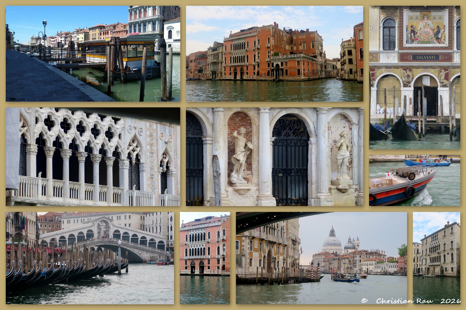 Quelques palais du Grand Canal... Quelques palais du Grand Canal...