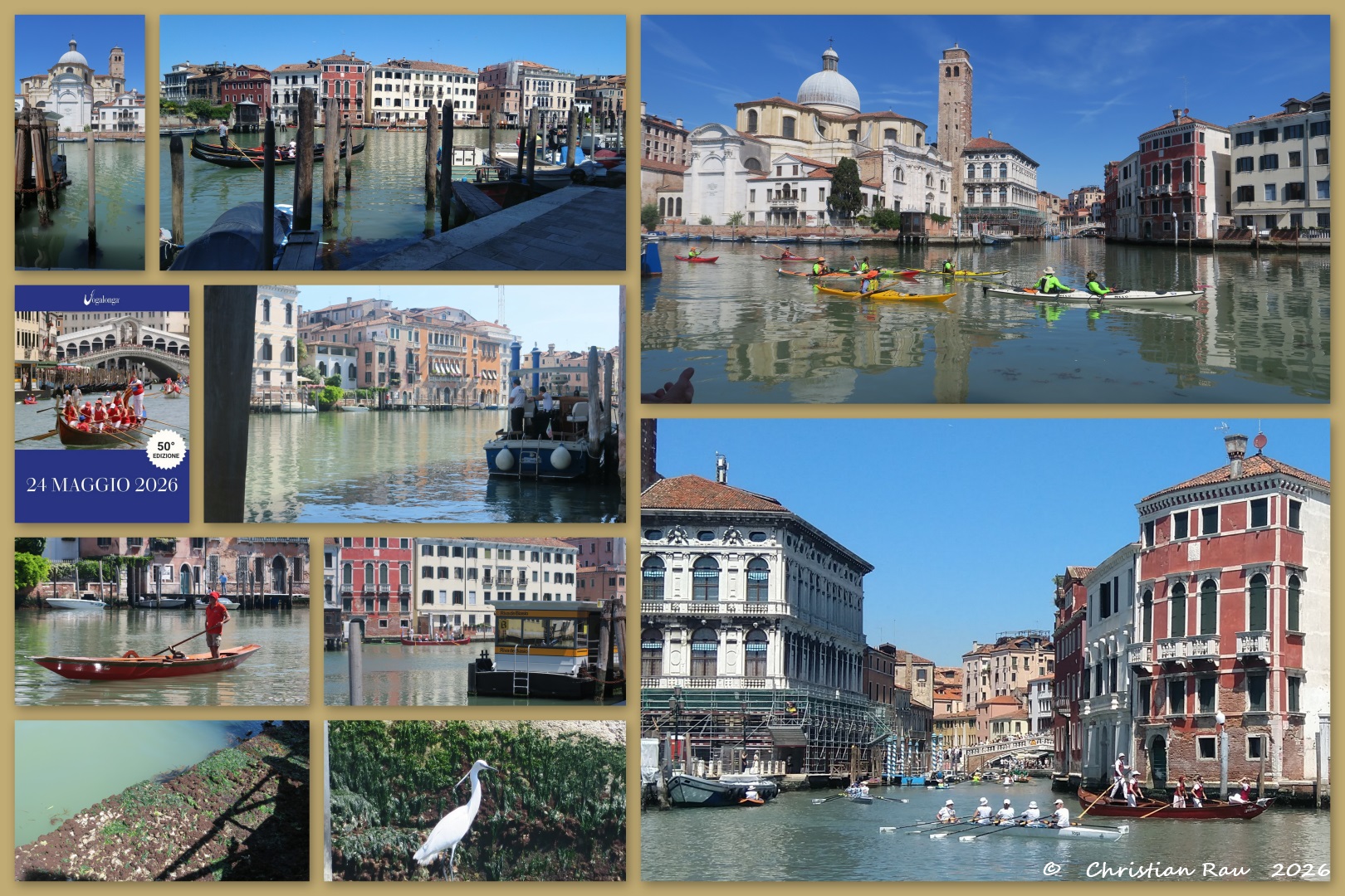 Notre lieu d'observation de la Vogalonga 2026 (Riva di Biasio) Notre lieu d'observation de la Vogalonga 2026 (Riva di Biasio)
